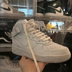 Nike Air Force 1 High Top Sneakers - White